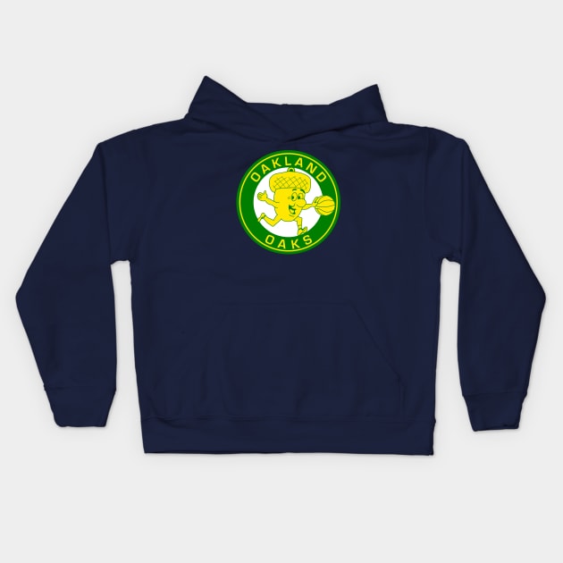 DEFUNCT - OAKLAND OAKS Kids Hoodie by LocalZonly